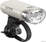 Cat Eye EL135 Headlight White LED Light White Body BE SAFE - BE SEEN!