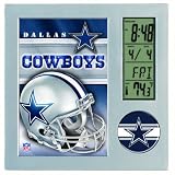 NFL Dallas Cowboys Digital Desk Clock