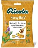 Ricola Herb Throat Drops, Honey-Herb, 24 Drops (Pack of 12)