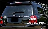 01-07 Toyota Highlander Painted OEM Factory Style Spoiler - (Color Code: 1C0 - Millenium Silver Metallic)
