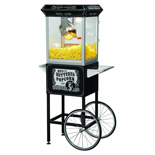 Funtime FT860CB Antique CarnivalStyle 8Ounce HotOil Popcorn Popper