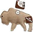 Ethical Pet Dura-Fused 9-Inch Leather Dog Toy, Large, Buffalo