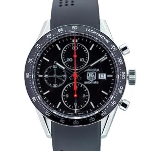 TAG Heuer Men's CV2014.FT6014 Carrera Automatic Chronograph Watch by TAG Heuer