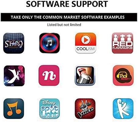 Melos M5 Wireless Cellphone/mobile Phone/smart Microphone Cara Ok/karaoke Professional Studio/stereo Stainless Steel Recording Microphone Set/kit for Iphone 4/4s/5/5s/6/6 Plus