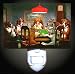 Poker Dogs Decorative Night Light