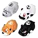Kung Zhu Pet Battle Hamster Toy Set of 4 Ninja Warriors Azer, Drayko, Yama Thorn