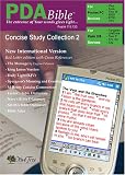 Concise PDA Bible Study Collection 2 with NIV, KJV, The Message, devotionals, Matthew Henry