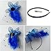 Fascinators Hat Party Wedding Church Veil Hair Clip Headbands Headwear Womens