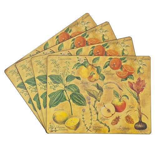 Benson Mills Cork Placemats, Thyme, Set of 4 eBay