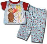 Curious George "Blast Off" Short sleeve, Long-leg pajamas for toddlers