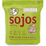 Sojos Pre-Mix Grain Free Freeze-Dried Raw Dry Dog Food Mix, 2-Pound Bag
