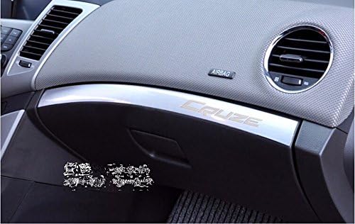 New Stainless steel Internal Gloves Glove box cover stickers for chevrolet chevy classic cruze 2011 2012 2013 2014 accessories