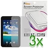 GTMax 3 LCD Screen Protector for Samsung Galaxy Tab SCH-I800 / Samsung Gala ....