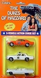 The Dukes of Hazzard 3 Vehicle Action Chase Set By Ertl