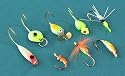 JB Lures Size 10 8 - Pc. Panfish Ice Fishing Kit