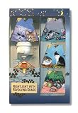 Cats all Year Kittens Spinning Shades Seasonal Night light Nightlight Set