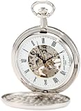 Charles-Hubert, Paris 3909-W Classic Collection Hunter Case Mechanical Pocket Watch