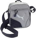 Puma Big Cat portable 063731-04, Damen Umhängetasche, grau, (neutral gray/ new navy "04) 14x7x16cm