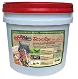 Develop Draft Horse Supplements - Complete Natural - Organic Equine Supplements for your Draft Horse (Young 24+ months NOT in Training) All in 1 horse care with herbs - plant based nutrition