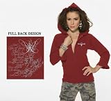 Philadelphia Phillies 2008 World Series Champions Women's Full Zip Ruffled Hoody - by Alyssa Milano