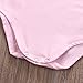 Baby Girls Short Sleeve Cute Like Mommy Smelly Like Daddy Bodysuit (70(0-6M), Pink)