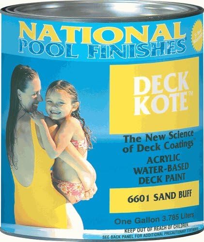 Blue Water Marine Paint Deck Kote Acrylic Waterbase Deck Paint - White