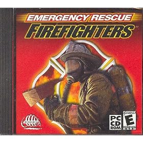 Emergency Rescue Firefighters PC video game CD by InfoGrames