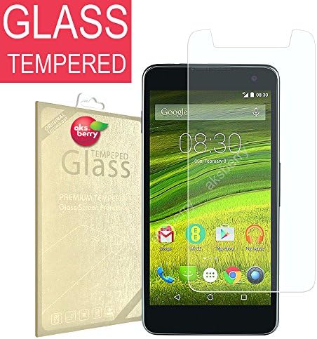 EE Harrier Pay as You Go [ Tempered Glass ] Screen Protector, Aksberry(R) Premium Ballistic Glass, [ 0.2mm thickness ] Ultra Clear (Lifetime Warranty)