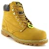 Mens Tan Steel Toe Cap Safety Boots - Wheat - UK 3-12