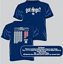 New York Yankees Got Rings 26x World Series Champions T-shirt (New 2009 Version)