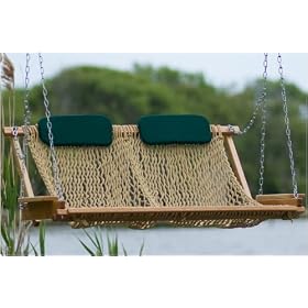 Deluxe Rope Porch Swing from Swings & Rockers Gliders