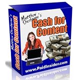 Cash For Content - Start Generating Online Income! Make Cash On Demand Any Day Of The Week! Start In The Next 60 Minutes! Mission-Surf