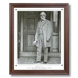 Civil War Last Photo Of General Robert E Lee Portrait Picture Framed Art Print by Art Prints Inc