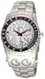 Chase-Durer Men's 220.9WW6-BR21 Trident FCX 2 Alarm Chronograph White Dial Watch