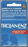 Trojan-Enz Premium Latex Condoms with Spermicidal Lubricant - 3 Pack