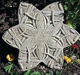 Cast Stone DRAGONFLY Cattails STEPPING STONE Outdoor Indoor SCULPTURE