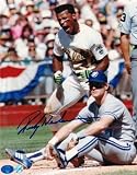 Rickey Henderson Autographed/Hand Signed Oakland Athletics 8x10 Photo