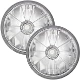 Adjure T42700 - 4-1 2 Pie Cut Ice Motorcycle Spotlight with H3 Bulb and Bulb Cover -... by IPCW