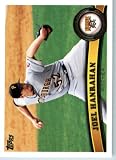 2011 Topps Baseball Card # 644 Joel Hanrahan - Pittsburgh Pirates - MLB Trading Card (Series 2) in a Protective Screwdown Case