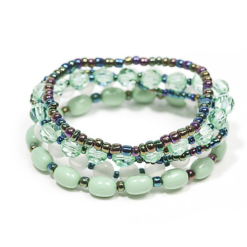 Schmuck-Art Damen-Armband LaRenna green 29565