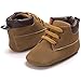 Voberry® Toddler Baby Boy's Leather Sneaker Shoes Lace up Snow Boots Warm (0~6Month, Brown 1)