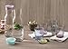 Bormioli Rocco Ypsilon Brio Jug with Sky Blue Lid 1 L - 33 . 3/4