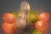 Easter Egg Sparkle Gel String Lights 4.9 FT For Indoor/Outdoor Decor (10 eggs)