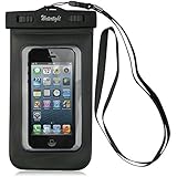 Waterproof iPhone Case - Universal Waterproof, Snowproof, DirtProof, Case Bag - Fits iPhone 6s, 6, 5s, 5c, 5, 4s, 4, Samsung Galaxy, Note, HTC One, LG, Nexus, Sony, Nokia, BlackBerry, Motorola, & Nearly All Other Phones - 6 Inches Tall - Dry Money Water Bag - Waterproof Phone Wallet Bag - Premium iPhone Travel Waterproof Case
