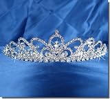 Bridal Wedding Tiara Crown With Crystal Arches 30596