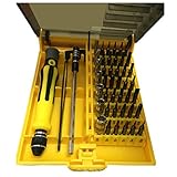 Ailiaili 45in1 精密 ドライバーセット 修理ツール ビットツール 多機能ツールキット