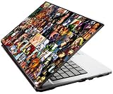 Comic Girls animated superhero Netbook skin fits Asus Acer Dell HP GW laptop skin notebook