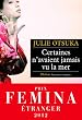 Certaines n'avaient jamais vu la mer Prix F�mina Etranger 2012