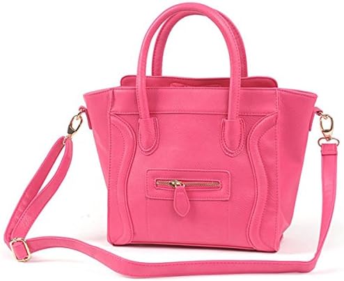 Agatha Garcia Ladies Faux Leather Smile Handbags/Satchel/Tote Handbags Purse