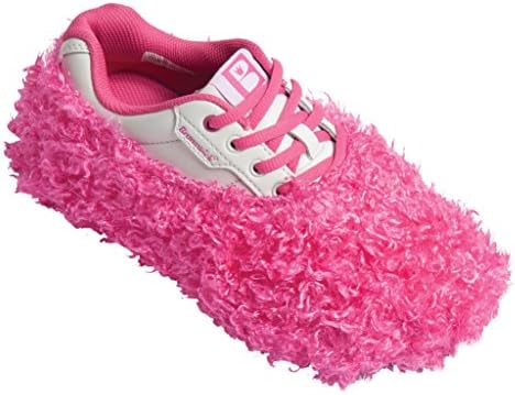 Brunswick Fun Shoe Covers- Fuzzy Pink